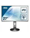 AOC I2790PQU/BT 27IN IPS LCD 68.58 cm (27 '' ) IPS, 1920 x 1080, 16:9, 250 nits, 4ms, VGA, HDMI, DisplayPort, 4 x USB 3.0 - nr 43