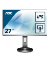 AOC I2790PQU/BT 27IN IPS LCD 68.58 cm (27 '' ) IPS, 1920 x 1080, 16:9, 250 nits, 4ms, VGA, HDMI, DisplayPort, 4 x USB 3.0 - nr 52