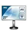 AOC I2790PQU/BT 27IN IPS LCD 68.58 cm (27 '' ) IPS, 1920 x 1080, 16:9, 250 nits, 4ms, VGA, HDMI, DisplayPort, 4 x USB 3.0 - nr 77