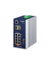 4-Port 10/100/1000T mgd.Switch PLANET industrial 4-Port 10/100/1000T Switch +4-Port 10/100 802.3at PoE + 2 100/1000 SFP Slots, PoE Budget 144 W, managed - nr 25