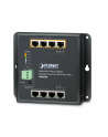 8-Port Wall-mt Managed Switch PLANET IP30 8-Port Gigabit Wall-mount Switch 4-Port 802.3at POE+, redundant power 48-56V DC -40/+75 C - nr 4