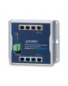 8-Port Wall-mt Managed Switch PLANET IP30 8-Port Gigabit Wall-mount Switch 4-Port 802.3at POE+, redundant power 48-56V DC -40/+75 C - nr 17