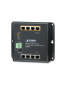 8-Port Wall-mt Managed Switch PLANET IP30 8-Port Gigabit Wall-mount Switch 4-Port 802.3at POE+, redundant power 48-56V DC -40/+75 C - nr 3
