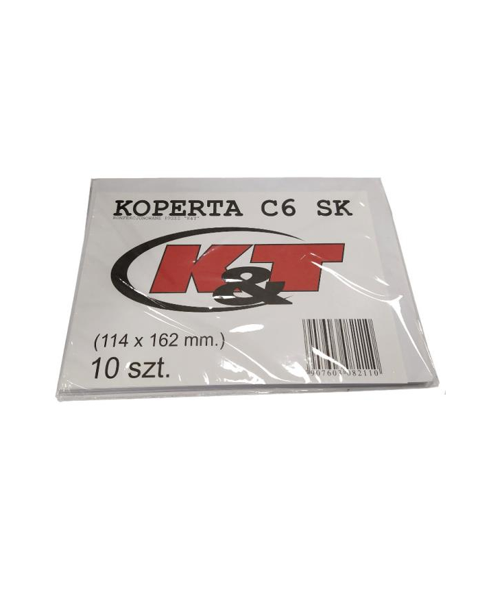 Koperta C6 SK biała /10 folia. główny