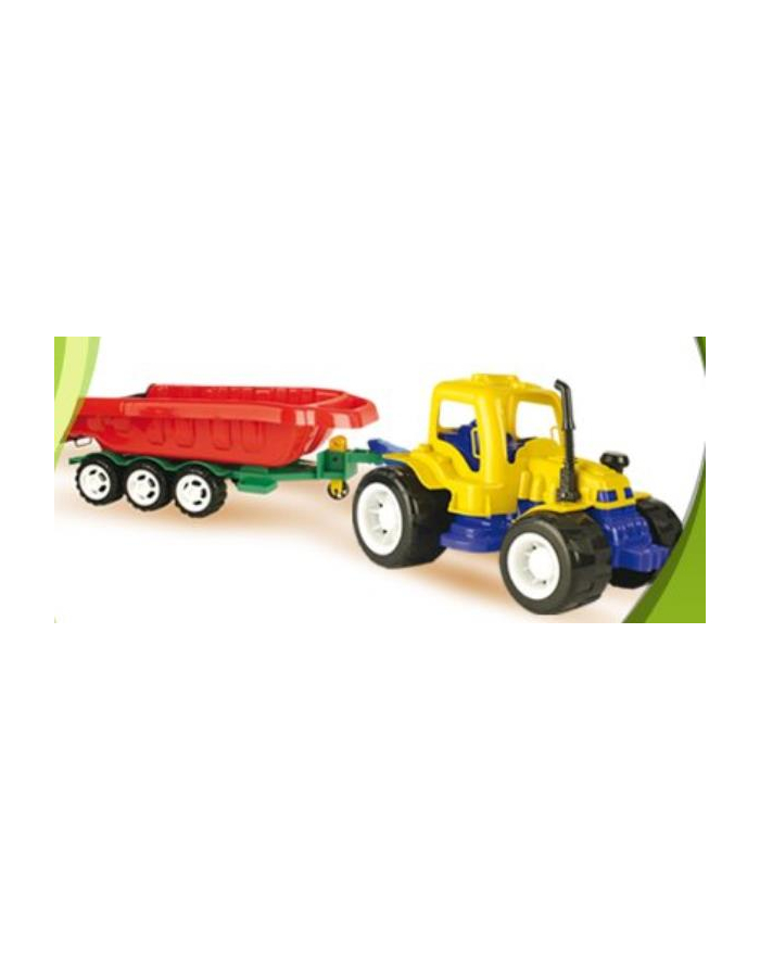 Traktor z przyczepą LESZKO główny