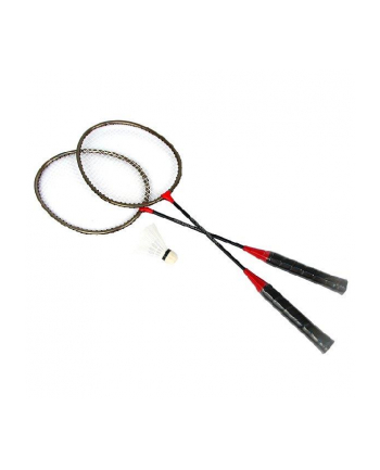 Badminton metalowy x2 w pokrowcu. SPOKEY