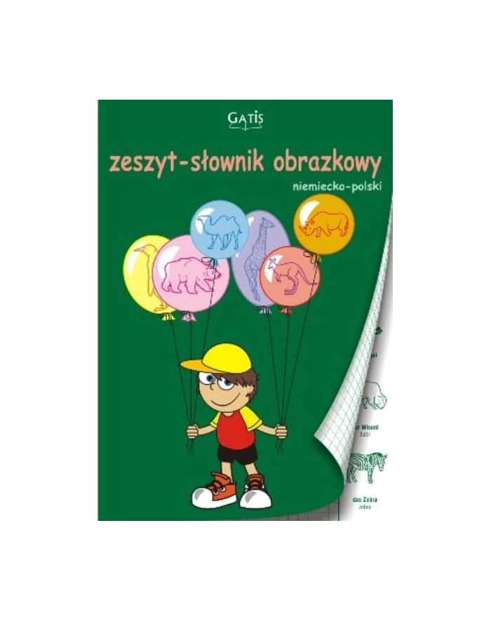 Zeszyt-słownik obrazk. niem-pol A5 32 p10 GATIS główny