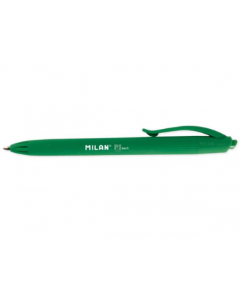 Długopis P1 Rubber Touch zielony p25. MILAN