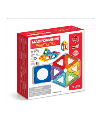 MAGFORMERS 14el.Klocki magnetyczne w pud. 36109 DANTE