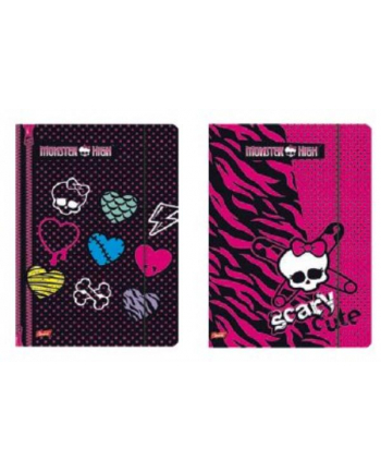PROMO Teczka z gumką A4 Monster High p10  MAJEWSKI