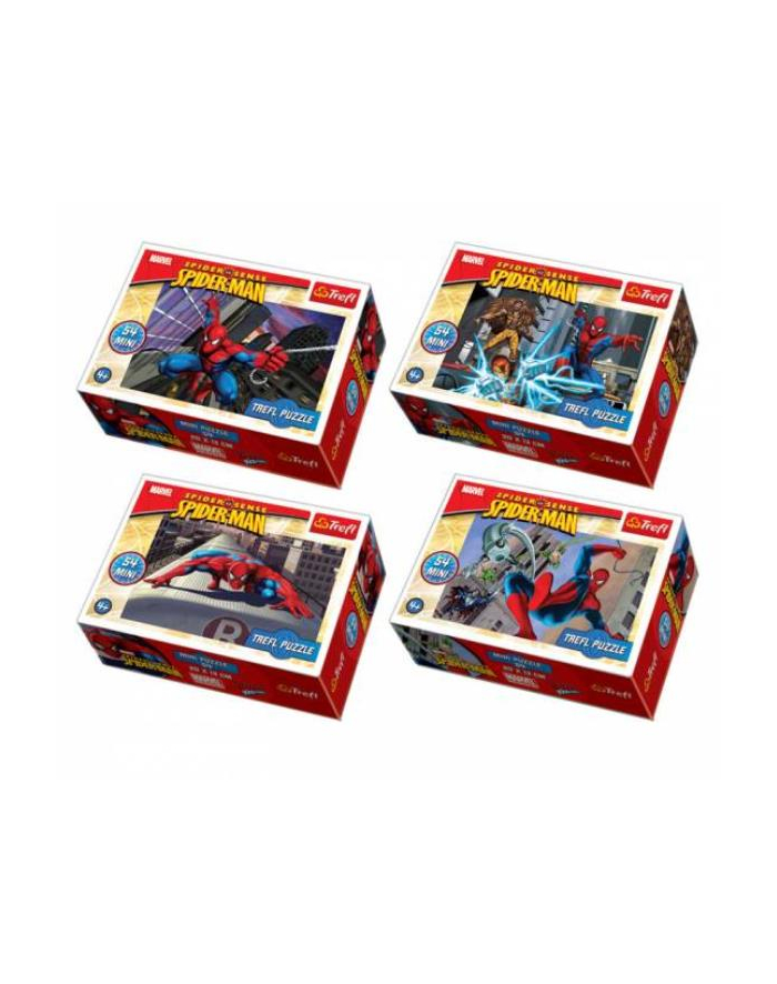 Puzzle 54el Mini Spiderman 19372/19373/19374/19375 Trefl główny
