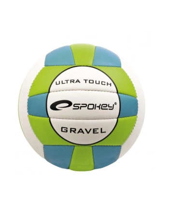 Piłka siatkowa Gravel zielono-nieb. SPOKEY