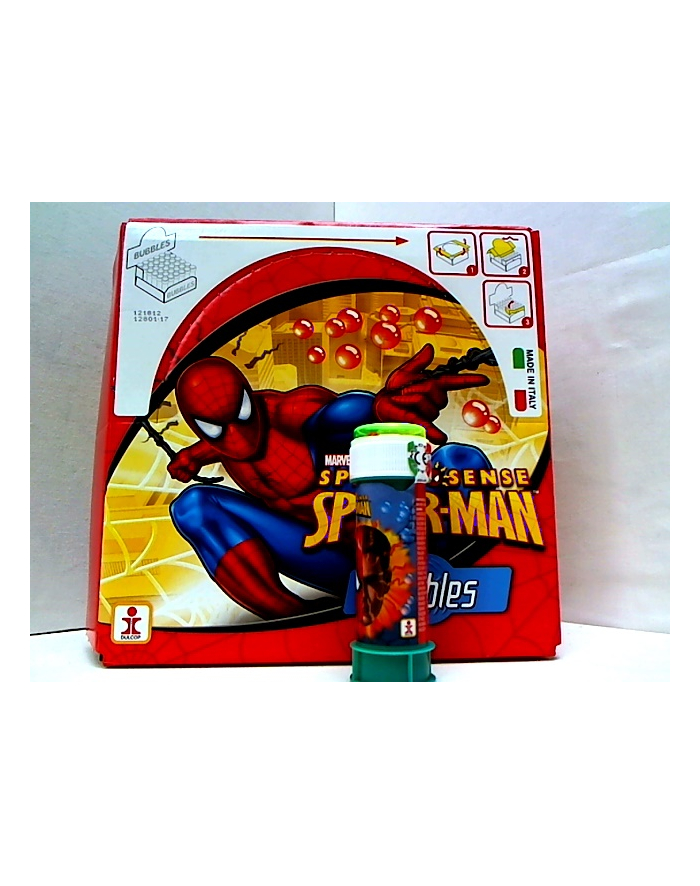 Bańki mydlane 60ml p36 Spiderman. BRIMAREX(WYSYŁKA LOSOWA, BRAK MOŻLIWOSCI WYBORU) główny
