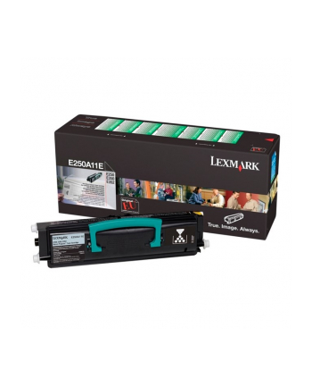 Toner Lexmark black | retail | 3500str | E26x/36x/460