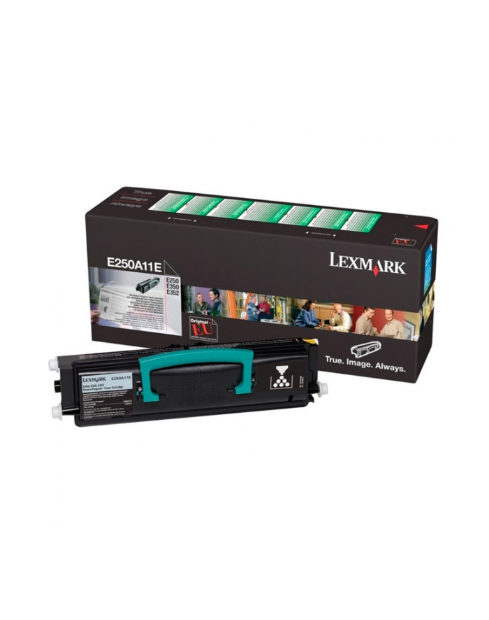 Toner Lexmark black | retail | 3500str | E26x/36x/460 główny