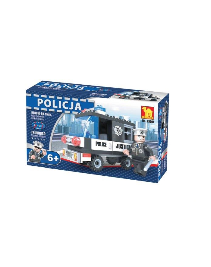 Klocki policja Furgonetka policyjna 58el 23201  DROMADER główny