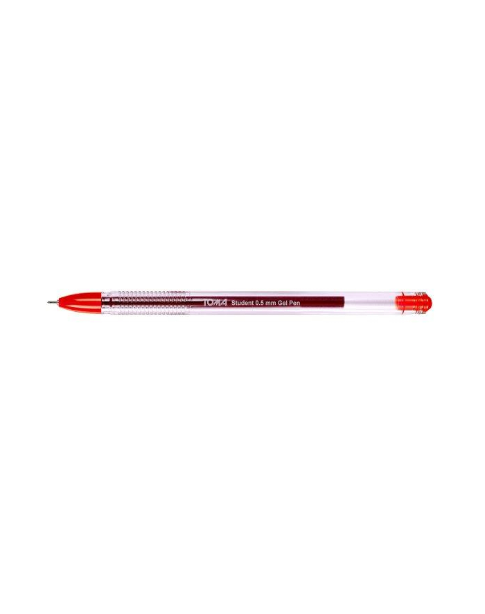 Długopis żel. Student czerwony p20. TOMA główny