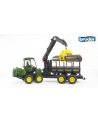 Forwarder John Deere 1210E z pniami 02133 BRUDER - nr 3