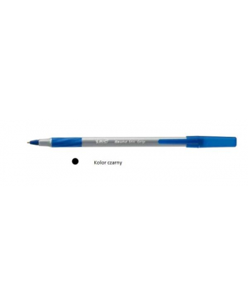 Długopis Round Stic Grip Fine czarny p60. BIC