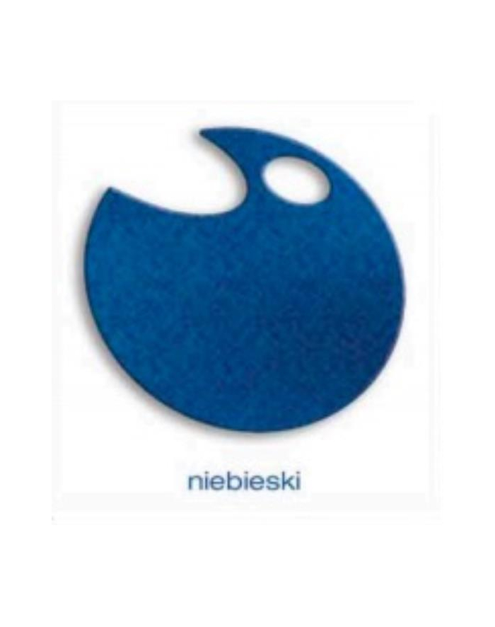Wstążka filcowa 4cm x 2m niebieska główny