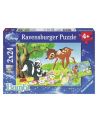 Puzzle 2x24el Bambi z przyjaciółmi 088645 RAVENSBURGER - nr 1