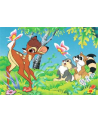 Puzzle 2x24el Bambi z przyjaciółmi 088645 RAVENSBURGER - nr 4