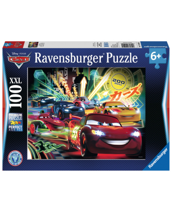 Puzzle 100el Samochody neon 105205 RAVENSBURGER