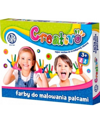 Farby do malowania palcami Creativo ASTRA