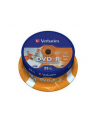 Płytki DVD-R Verbatim 4.7GB  16x | do nadruku Retail Wide cake box 25 - nr 11