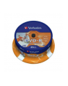 Płytki DVD-R Verbatim 4.7GB  16x | do nadruku Retail Wide cake box 25 - nr 5
