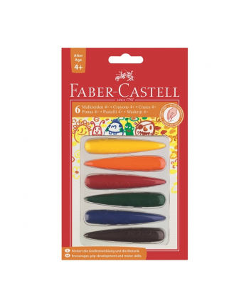 Kredki świecowe 4+ 6 kolorów 120404