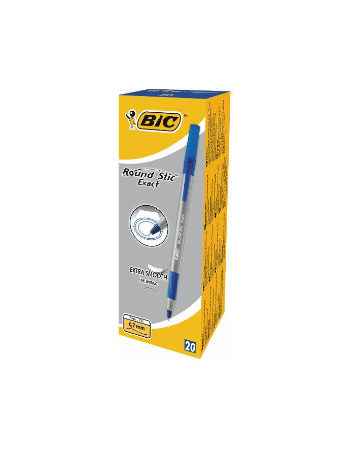 Długopis BiC Round Stick Exact niebieski p20. BIC główny