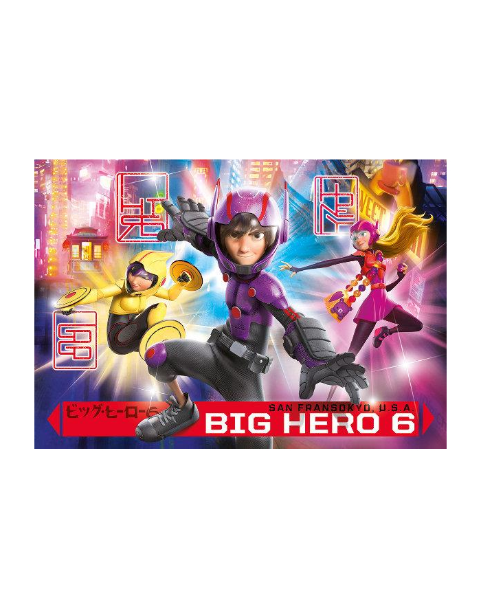 PROMO Clementon i Puzzle 104el BIG HERO 6 27918 główny