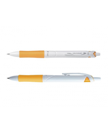 Długopis Pilot Acroball M white pomarańczowy