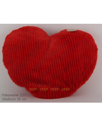 Czerwone serce duże 02262 DEEF