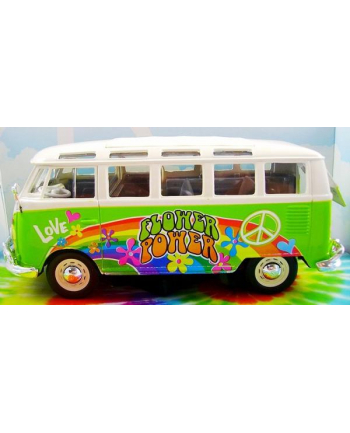MI 32301 Hippie Volkswagen Van Samba 1/24