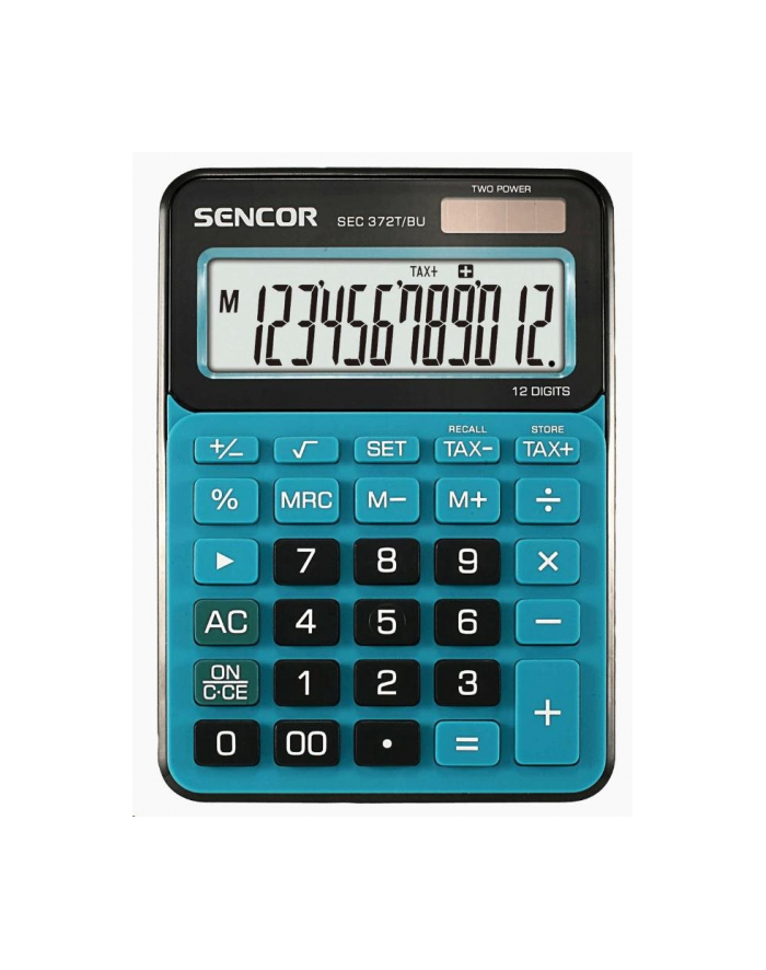 Kalkulator SENCOR SEC 372T/BU niebieski główny