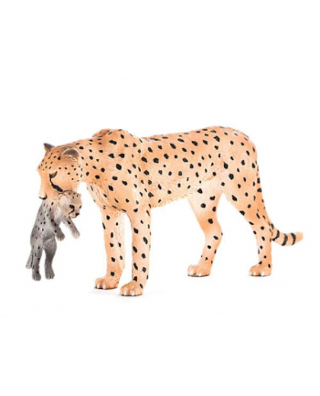 Samica geparda z młodym 7167 ANIMAL PLANET