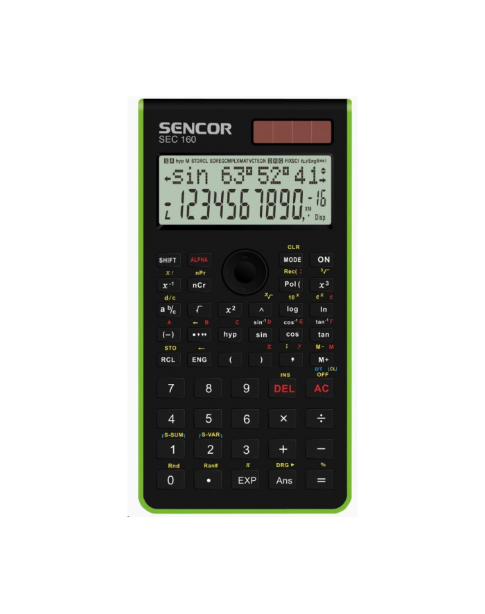 Kalkulator SENCOR SEC 160 główny