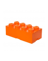 Pojemnik LEGO 8 pomarańczowy - nr 1