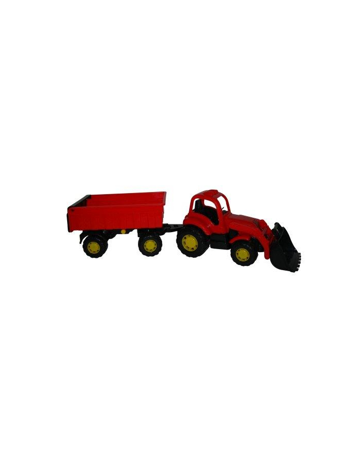 Polesie WADER 44556 Traktor z przyczepą w siatce główny