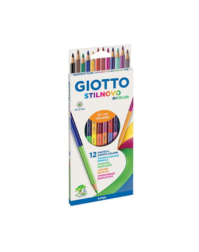Kredki dwustronne 12kol GIOTTO 256900 główny