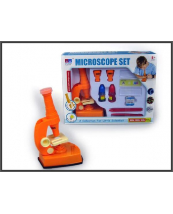 Mikroskop 15 cm z akcesoriami w pud. 3107A   HIPO
