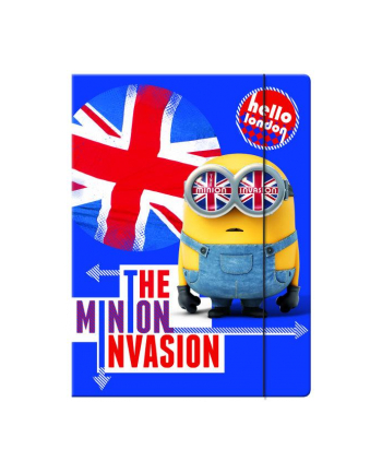 Teczka z gumką A4 Minionki p10 MAJEWSKI