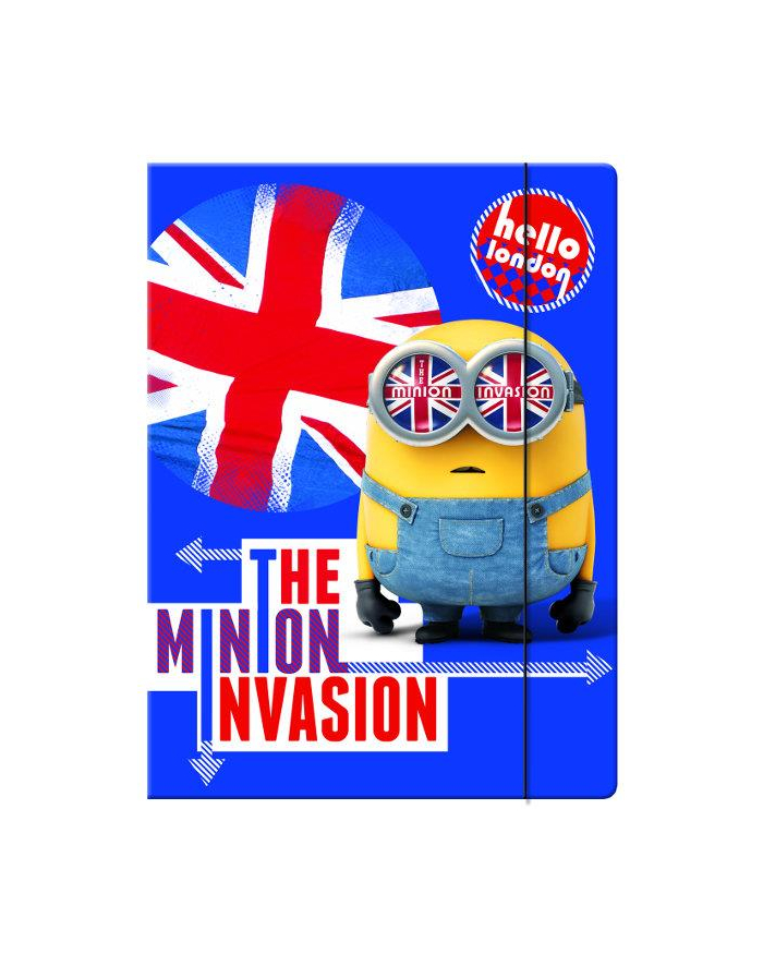 Teczka z gumką A4 Minionki p10 MAJEWSKI główny
