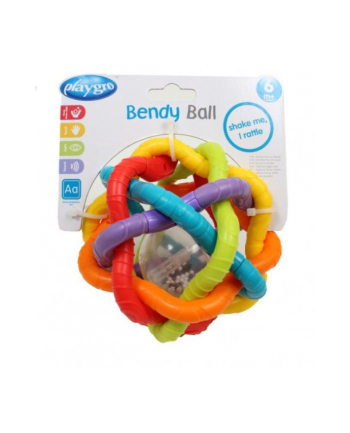 Playgro 184557 Zabawna kula Bendy blister