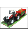 Traktor z przyczepą pod kloszem.  3089   HIPO - nr 1