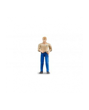 Figurka mężczyzny w niebieskich dżinsach 60006 BRUDER
