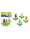 Ozdoba filcowe tulipany op4szt Craft with Fun - nr 1