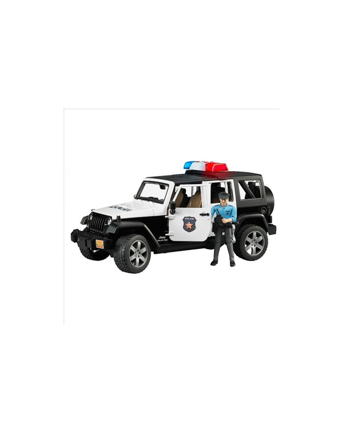 Jeep Wrangler Unlimited Rubicon policyjny (02802) 02526 BRUDER główny